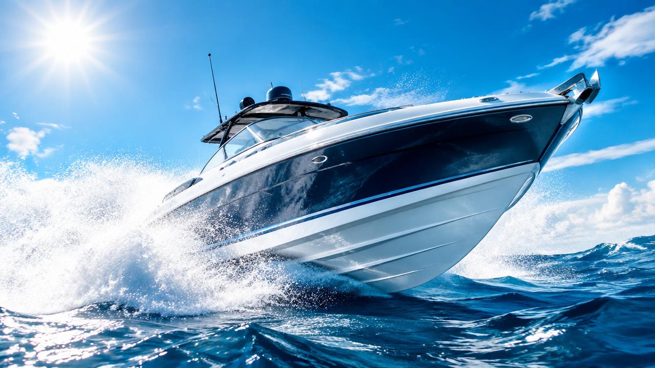 80 mph across open ocean: speedboat run